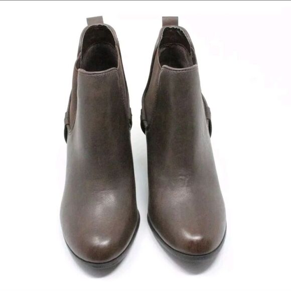 Carlos by Carlos Santana Ankle Brown High Heel Boots Women's Size 11 - Picture 5 of 8